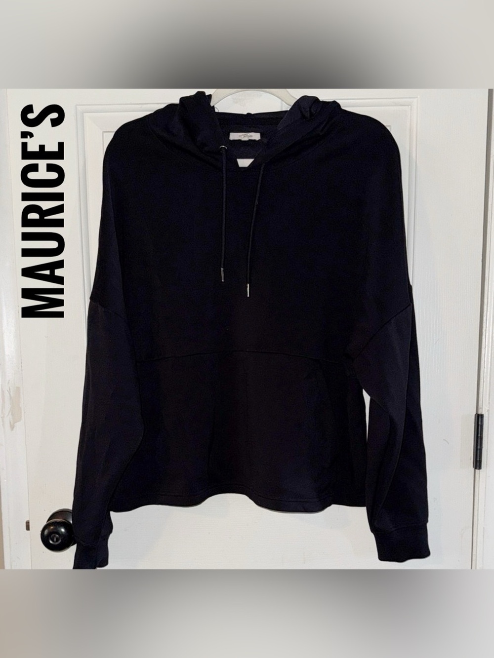 Maurices Black Pullover Hoodie